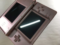 KH6159 With Defects - Nintendo DS Lite Metallic Rose Console Japan