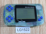 LG1522 Plz Read Item Condi Wonder Swan Digimon Blue Bandai Console Japan
