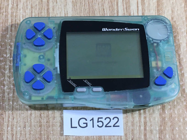 LG1522 Plz Read Item Condi Wonder Swan Digimon Blue Bandai Console Japan