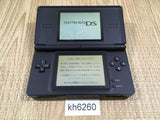 KH6260 Plz Read Item Condi Nintendo DS Lite Jet Black Console Japan