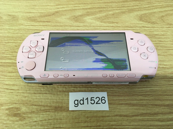 gd1526 Plz Read Item Condi PSP-3000 BLOSSOM PINK SONY PSP Console Japan