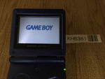 KH6361 Plz Read Item Condi GameBoy Advance SP Azurite Blue Console Japan