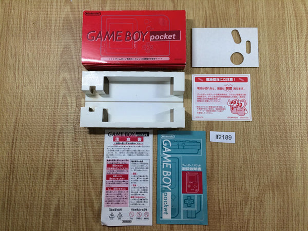 lf2189 GameBoy Pocket Console Box Only Console Japan
