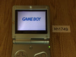 kh1749 No Battery GameBoy Advance SP Pearl Blue Game Boy Console Japan