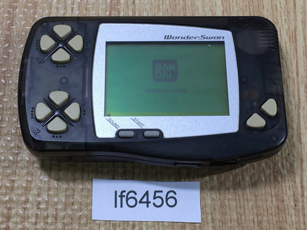 lf6456 Plz Read Item Condi Wonder Swan Skeleton Black Bandai Console Japan