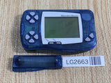 LG2663 Not Working - Wonder Swan Skeleton Blue Bandai Console Japan