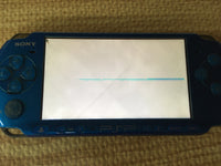 GD6758 Plz Read Item Condi PSP-3000 VIBRANT BLUE SONY PSP Console Japan