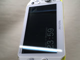 PS Vita PCH-2000 LIME GREEN & WHITE SONY PSP Console - Tested Working GD6959