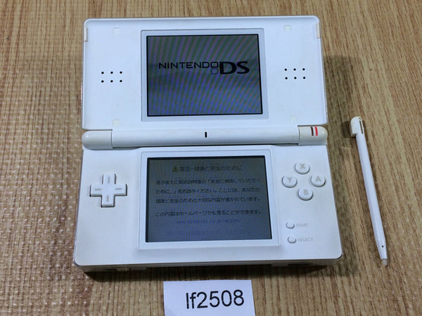 LF2508 With Defects - Nintendo DS Lite Pokemon White Console Japan