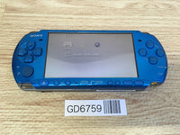 GD6759 Plz Read Item Condi PSP-3000 VIBRANT BLUE SONY PSP Console Japan