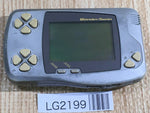 LG2199 Plz Read Item Condi Wonder Swan Silver Metallic Bandai Console Japan