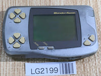 LG2199 Plz Read Item Condi Wonder Swan Silver Metallic Bandai Console Japan
