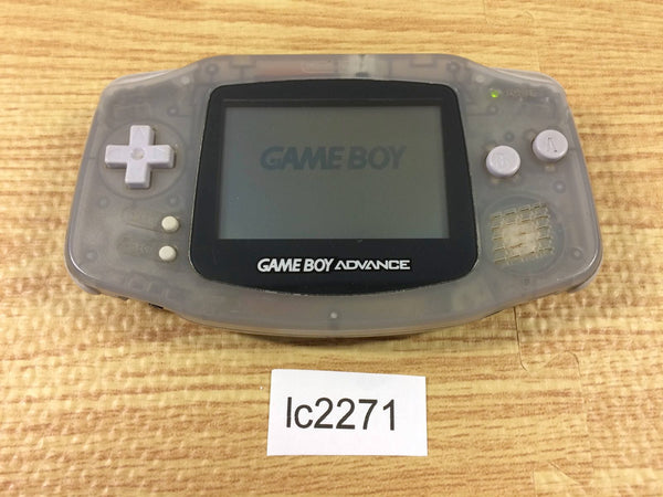 lc2271 Plz Read Item Condi GameBoy Advance Milky Blue Game Boy Console Japan