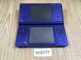 KH5777 Not Working - Nintendo DSi DS Metallic Blue Console Japan