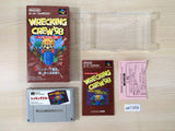 Wrecking Crew '98 Mario BOXED SNES Super Famicom Japan - UE1359