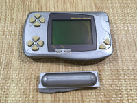 kh5285 Plz Read Item Condi Wonder Swan Silver Metallic Bandai Console Japan