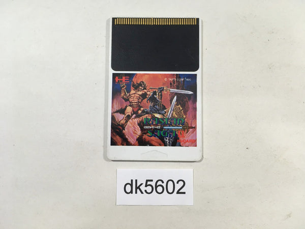 DK5602 Rastan Saga 2 PC Engine Japan