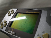kh5285 Plz Read Item Condi Wonder Swan Silver Metallic Bandai Console Japan