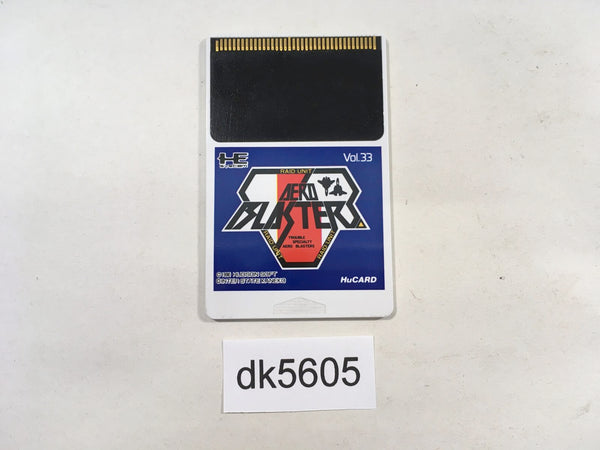 DK5605 Aero Blasters PC Engine Japan