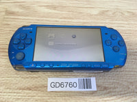 GD6760 Plz Read Item Condi PSP-3000 VIBRANT BLUE SONY PSP Console Japan