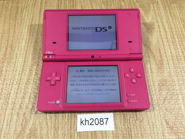 kh2087 Plz Read Item Condi Nintendo DSi DS Pink Console