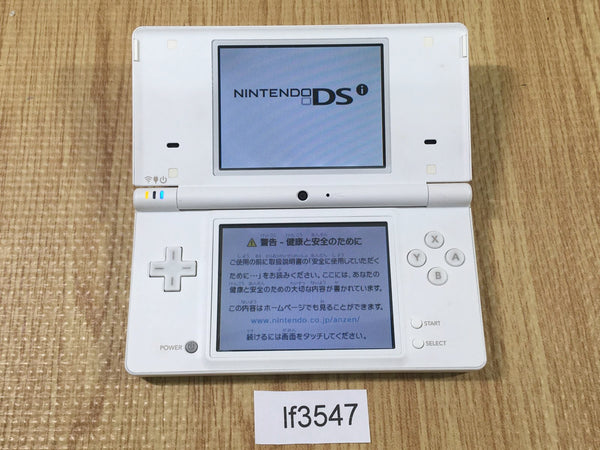 lf3547 Plz Read Item Condi Nintendo DSi DS White Console Japan