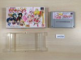 Sailor Moon Super S Fuwa Fuwa Panic BOXED SNES Super Famicom Japan - UE4294