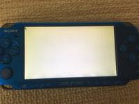 GD6760 Plz Read Item Condi PSP-3000 VIBRANT BLUE SONY PSP Console Japan