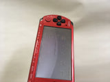 gd1430 No Battery PSP-3000 RED & BLACK SONY PSP Console Japan