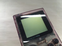 LF9699 Tested Working - GameBoy Pocket Clear Purple BOXED Game Boy Console Japan