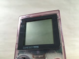 LF9699 Tested Working - GameBoy Pocket Clear Purple BOXED Game Boy Console Japan