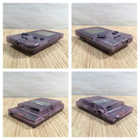 LF9699 Tested Working - GameBoy Pocket Clear Purple BOXED Game Boy Console Japan