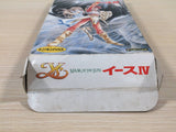 Ys IV 4 Mask of the Sun BOXED SNES Super Famicom Japan - UE2109