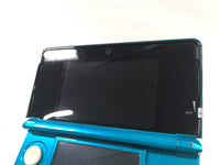lf9799 Plz Read Item Condi Nintendo 3DS Aqua Blue Console Japan