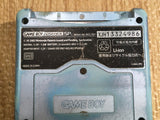 LG1839 Plz Read Item Condi GameBoy Advance SP Pearl Blue Console Japan