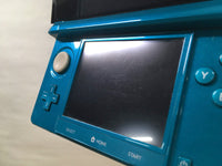 lf9799 Plz Read Item Condi Nintendo 3DS Aqua Blue Console Japan