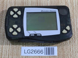 LG2666 With Defects - Wonder Swan Skeleton Black Bandai Console Japan