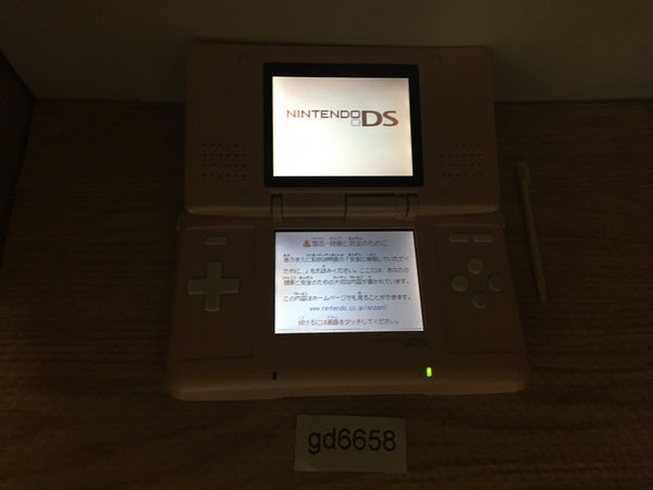 GD6658 Plz Read Item Condi Nintendo DS Candy Pink Console Japan