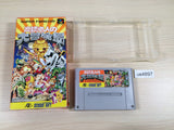 Takahashi Meijin no Daibouken Jima BOXED SNES Super Famicom Japan - UE4897