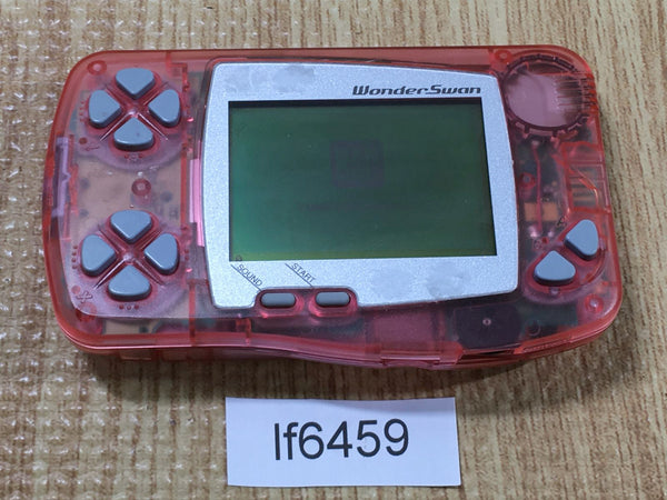 lf6459 Plz Read Item Condi Wonder Swan Skeleton Pink Bandai Console Japan