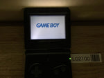 LG2100 Plz Read Item Condi GameBoy Advance SP Onyx Black Console Japan