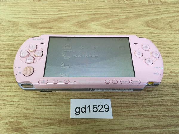 gd1529 Plz Read Item Condi PSP-3000 BLOSSOM PINK SONY PSP Console Japan