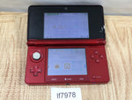 lf7978 Plz Read Item Condi Nintendo 3DS Flare Red Console Japan