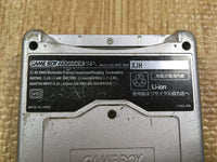KH6364 Not Working GameBoy Advance SP Platinum Silver Game Boy Console Japan