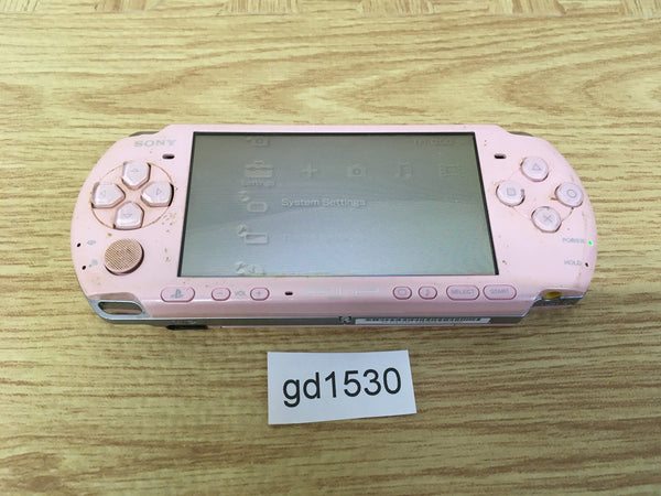 gd1530 Plz Read Item Condi PSP-3000 BLOSSOM PINK SONY PSP Console Japan