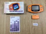 GameBoy Advance Orange BOXED Game Boy Console Japan - Tested Working KH6264