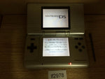 lf2978 Plz Read Item Condi Nintendo DS Platinum Silver Console Japan