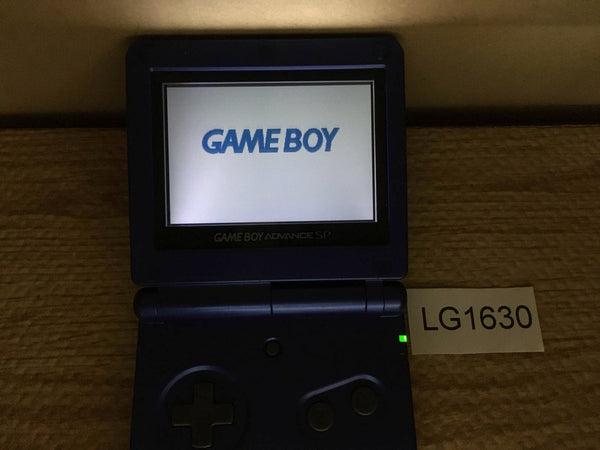 LG1630 No Battery GameBoy Advance SP Azurite Blue Game Boy Console Japan