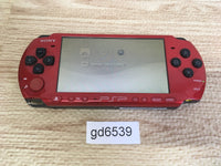 GD6539 With Defects - PSP-3000 RED & BLACK SONY PSP Console Japan