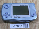 LG2667 With Defects - Wonder Swan Blue Metallic Bandai Console Japan